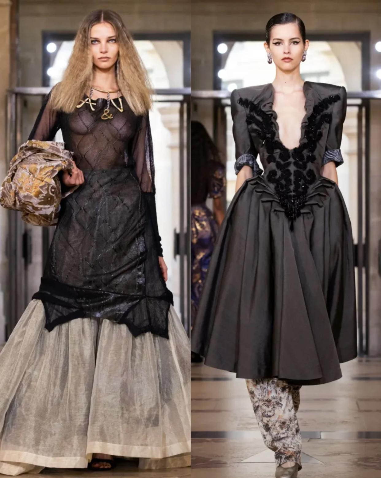 一直很好奇，为什么模特走秀都是女生露的多，怎么男生就没有露呢？

透视的衣服都是