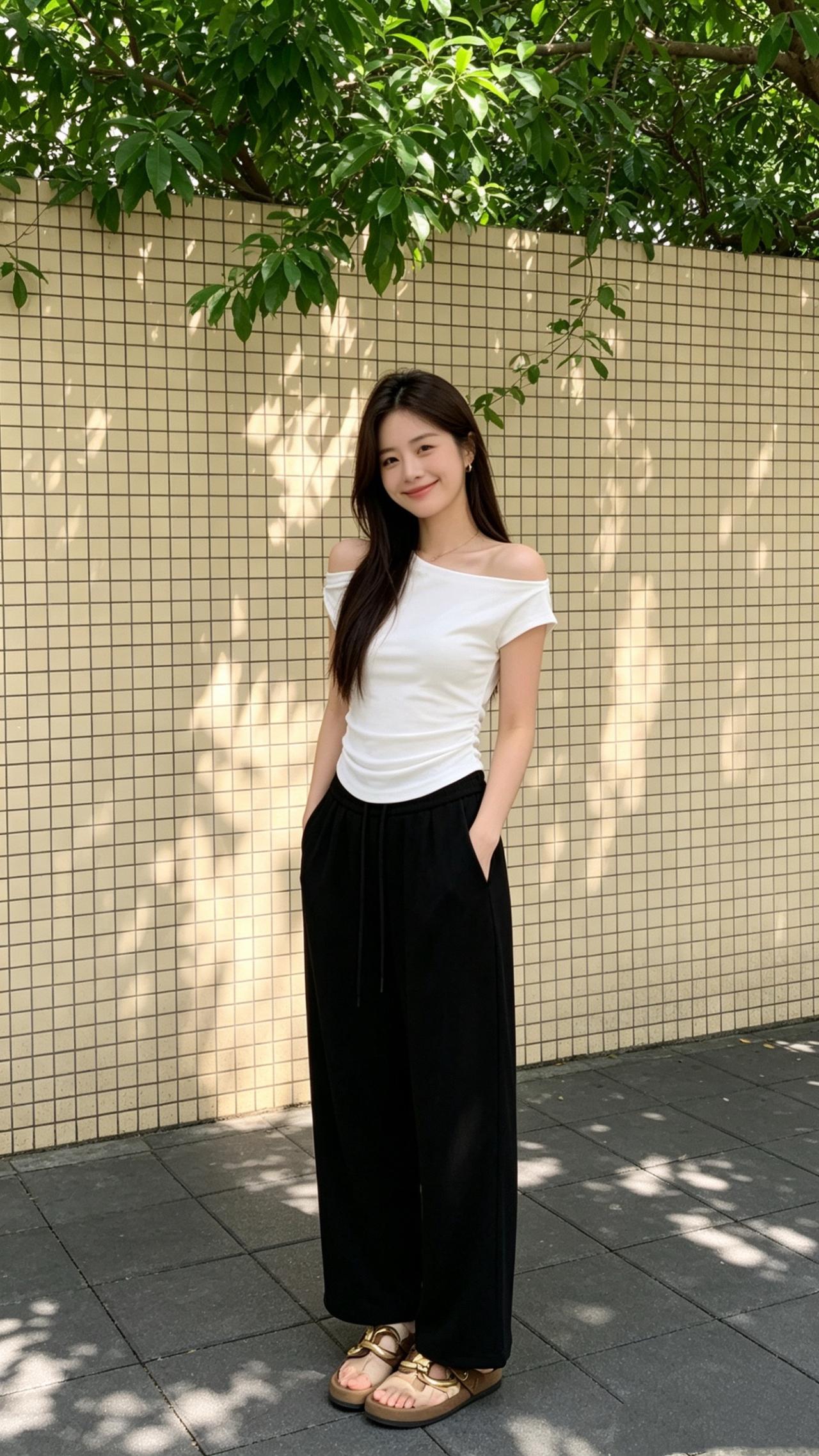 薄款九分裤 高腰显瘦显高又显瘦显腿长 谁穿谁好看