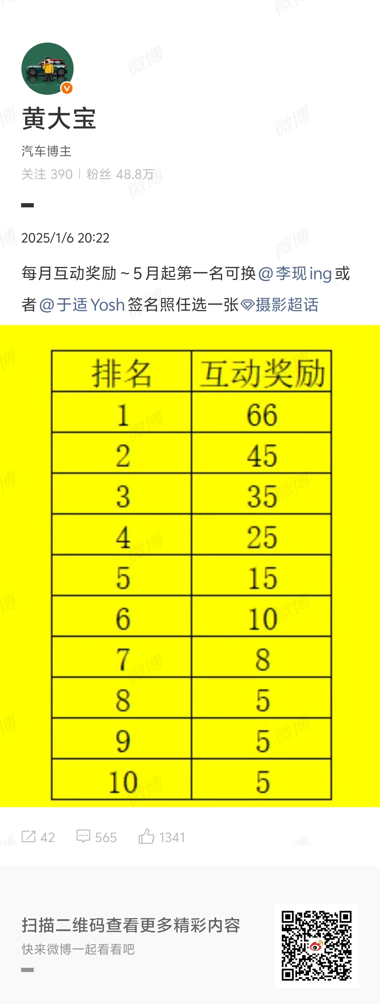 4月的我忘了…这会就发！下个月继续有，第一名有亲签为了防止有机器人～5月1日24