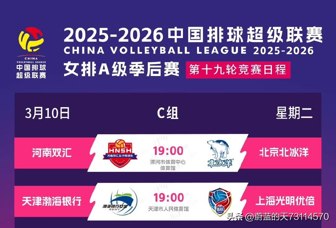 [玫瑰][玫瑰]女排A级季后赛C组第五轮赛事落幕，北京北冰洋女排与天津渤海银行女