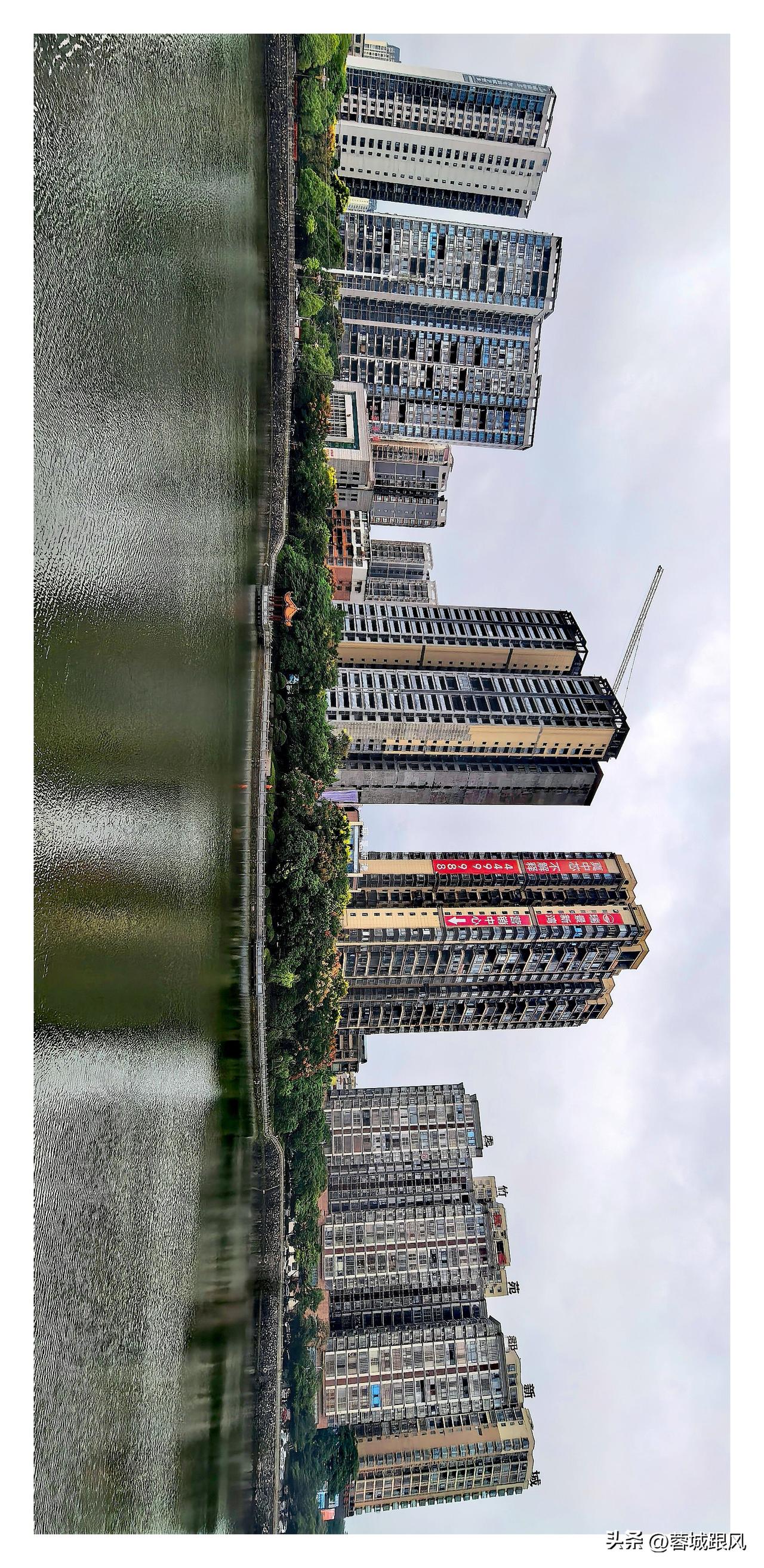 《水墨秋韵八字塘》
上周六趁着濛濛微雨绕着八字塘慢踱三圈，着实被这片秋景撞中了心