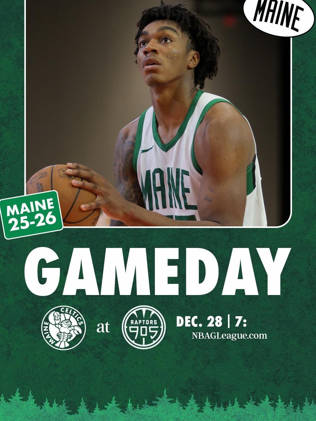 缅因州凯尔特人 GAME DAY ! LET‘S GO CELTICS ☘️ ?