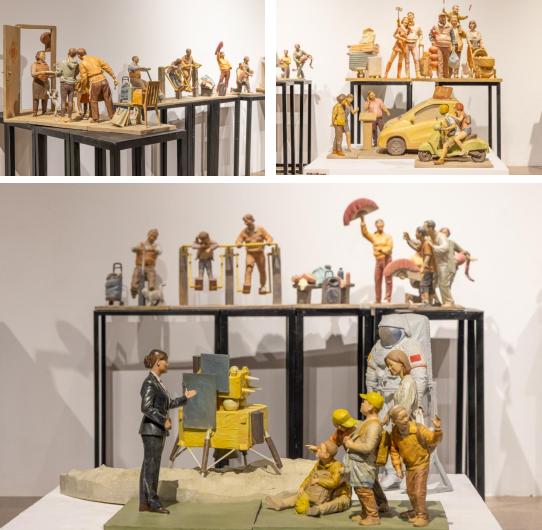 小邱帮问  |  100件雕塑作品亮相青岛市雕塑馆 感兴趣的市民别错过

青岛日