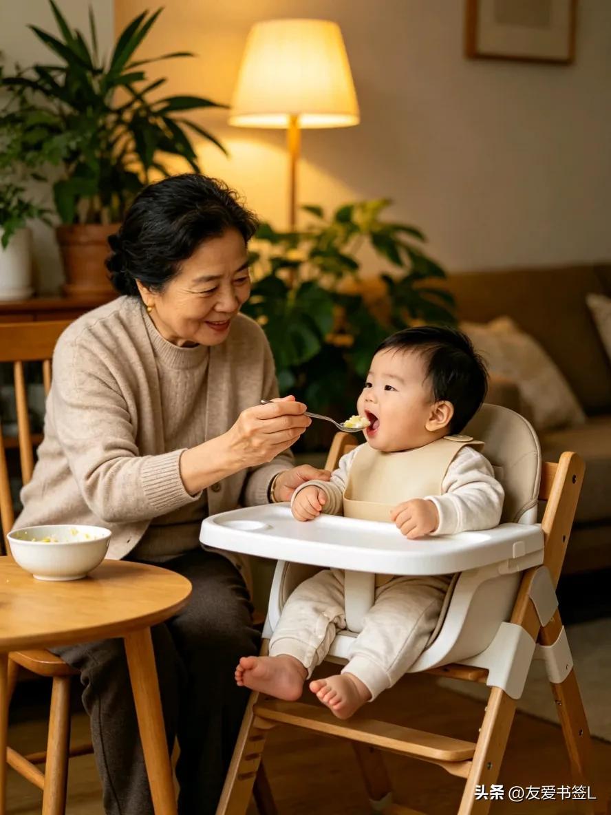 你们发现没有？她们真的很可怜。
那些带孙孙的婆婆呀，真的很可怜。
儿子儿媳关心的