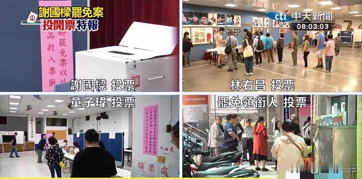 罢免谢国梁案  开始投票