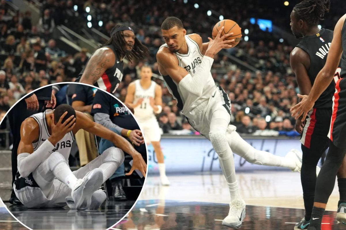 第一次进季后赛就遭遇如此重大挫折。祝愿文班早日康复，在G4重返赛场。今年马刺有没