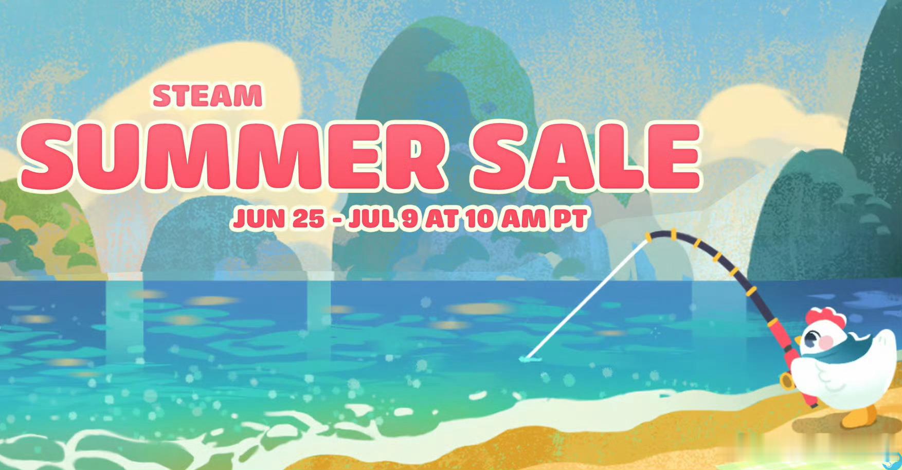 2026年Steam夏日特卖活动将于北京时间6月26日凌晨1点正式开启，持续至7