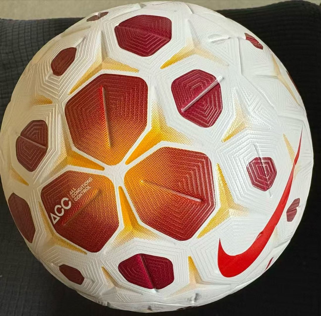 2026赛季中超联赛比赛用球。中超联赛