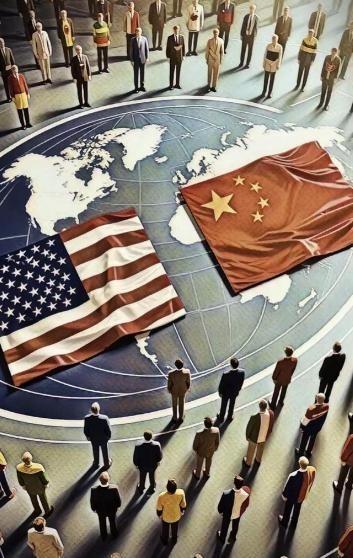 有德国网友说世界上有两个骗子国家，一个是美国，一个是中国。美国称自己是世界上最强