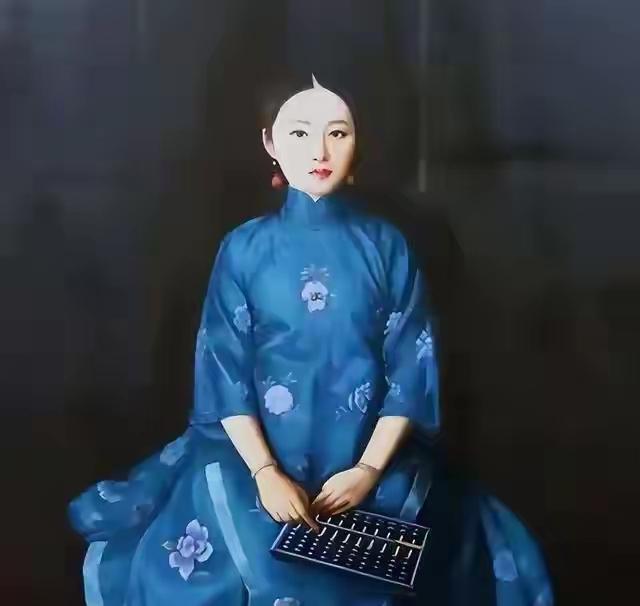 这就是陕西女首富周莹的样貌，并非演员扮演，货真价实的珍贵画像
 
孙俪演的周莹赚