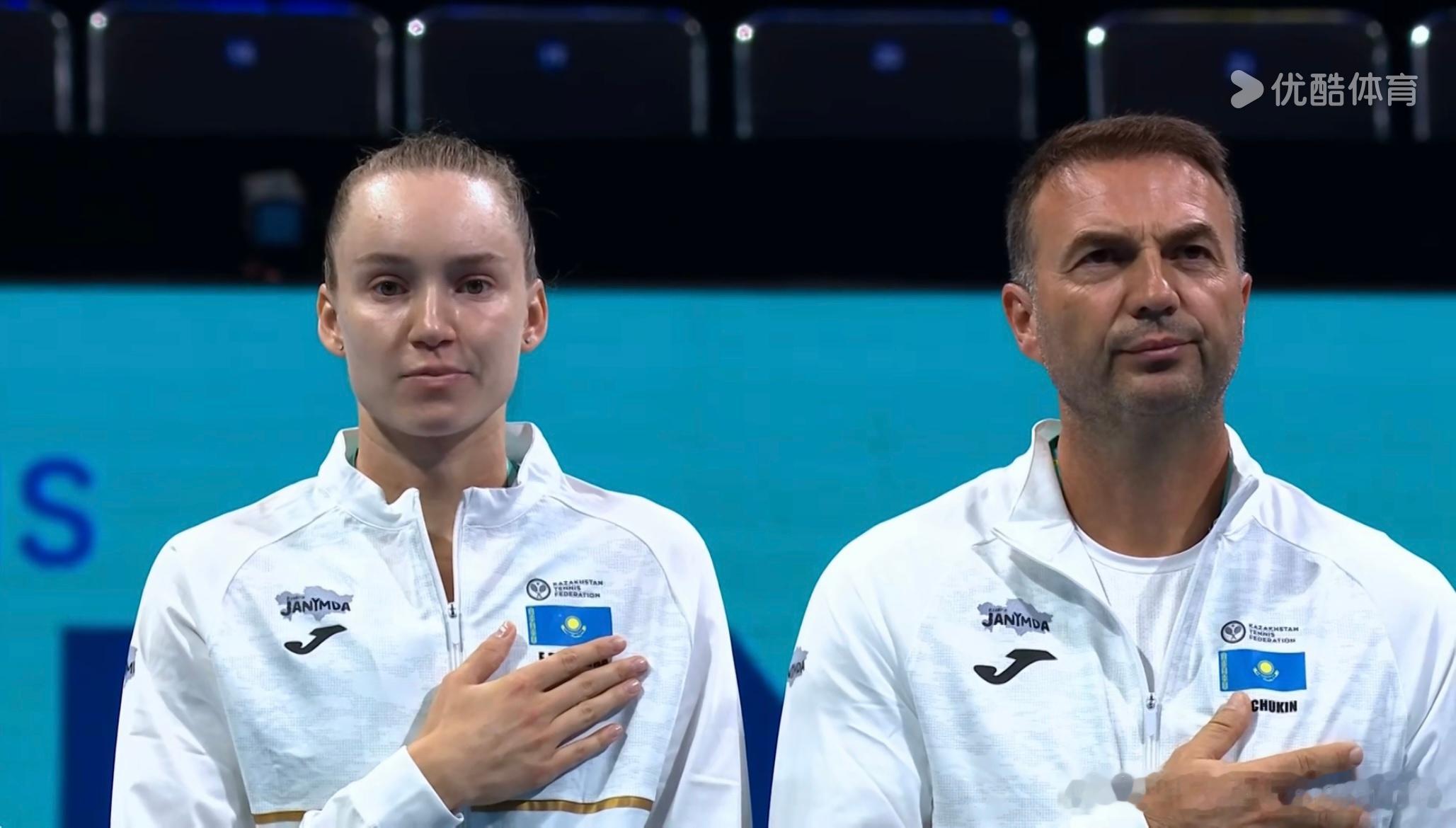 莱巴金娜！！！国家队版本！！！人气太旺了！身高太高了！wta[超话] ​​​