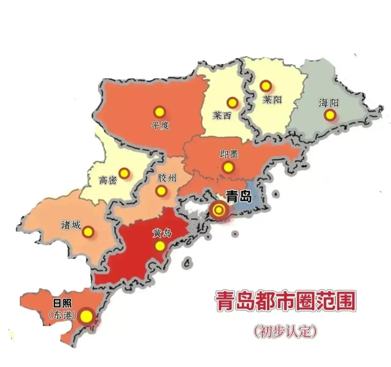 青岛直辖并没有多大优势 ，如果直辖 山东的货物出口就会走烟台威海日照了，青岛如果