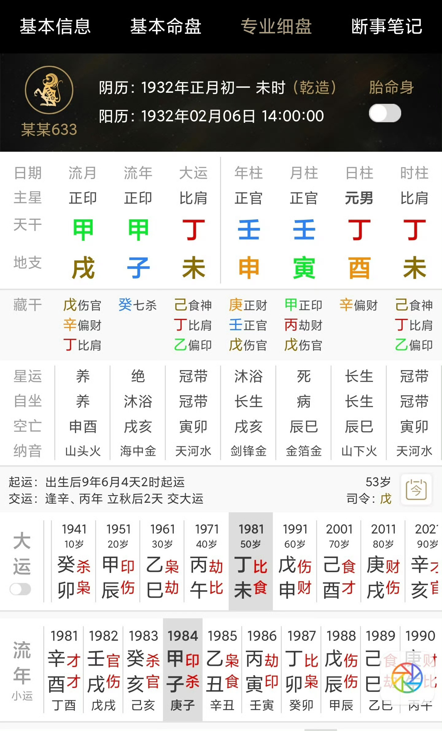感觉大众对贵圈的误解有点深，这个圈子不是食伤，不是印，主要是财官。食伤是艺术，印