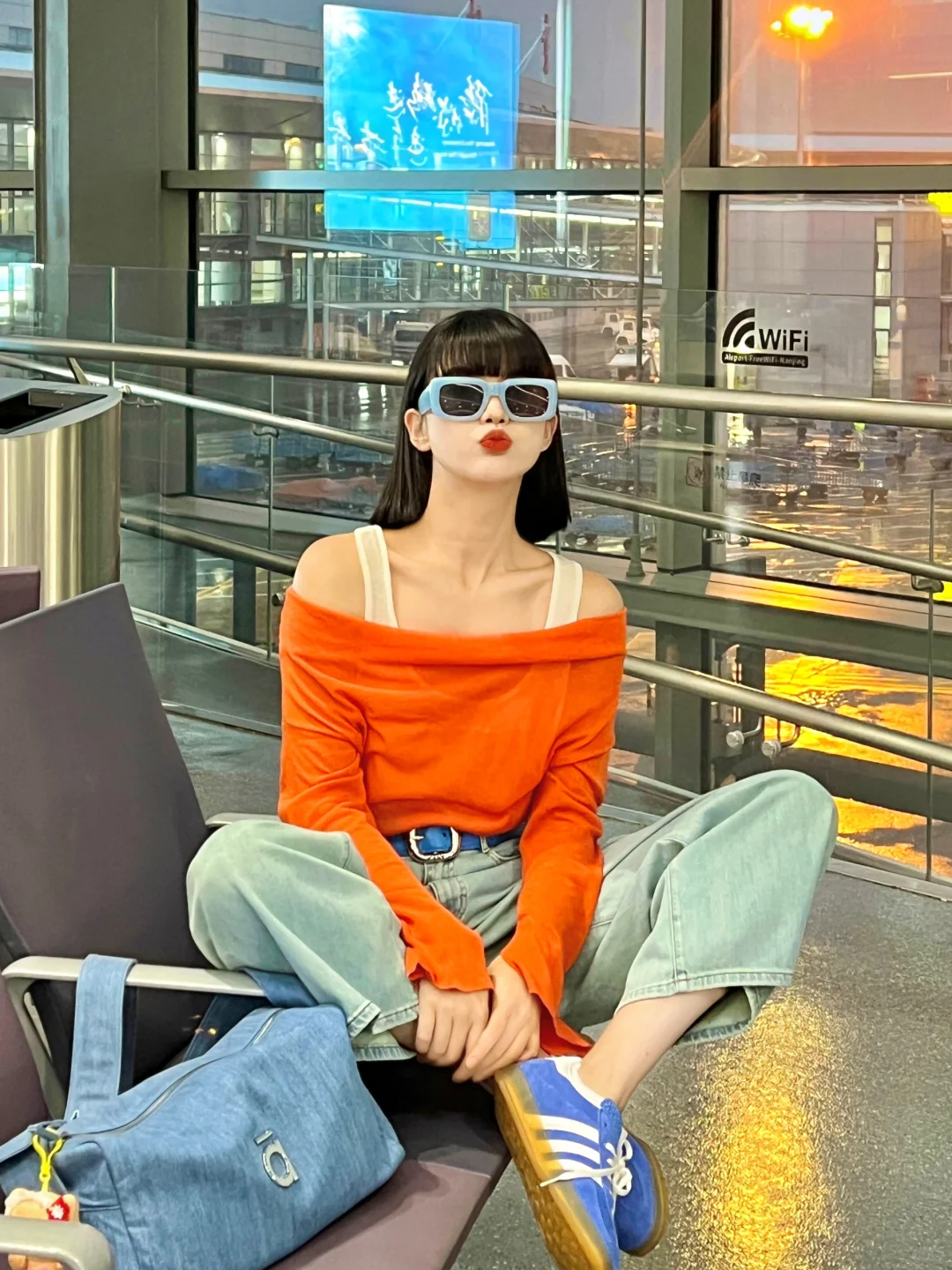 机场loooooooook✈️🍊