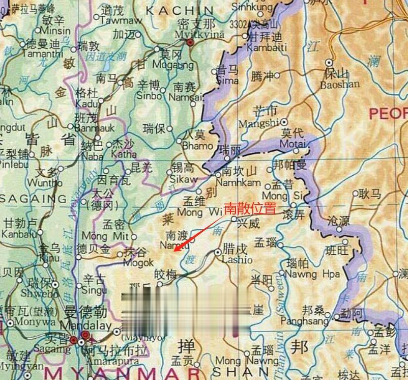12月15日德昂军收复德昂自治区首府南散镇
12月15日，经过6天的激战，德昂军