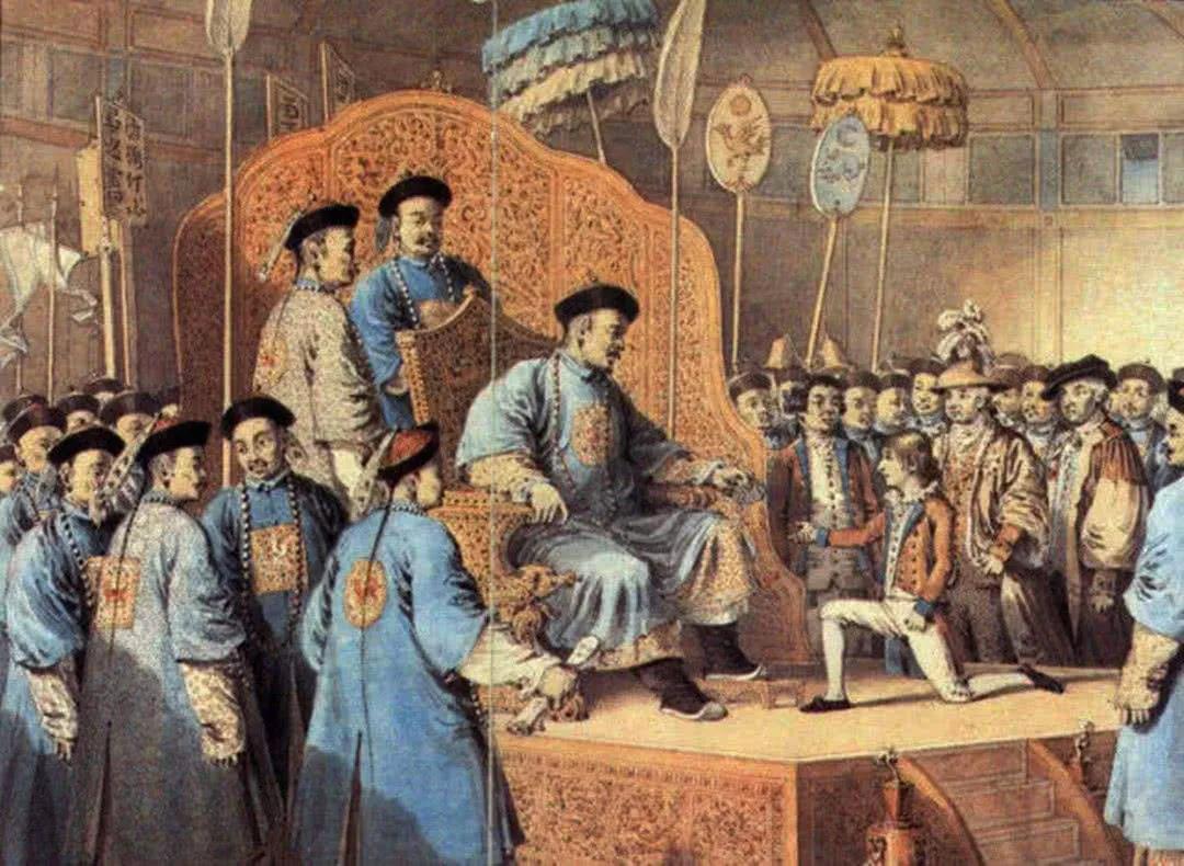 很多人以为清朝一直锁着门。
 
康熙二十三年（1684年），清廷收复台湾后的第二
