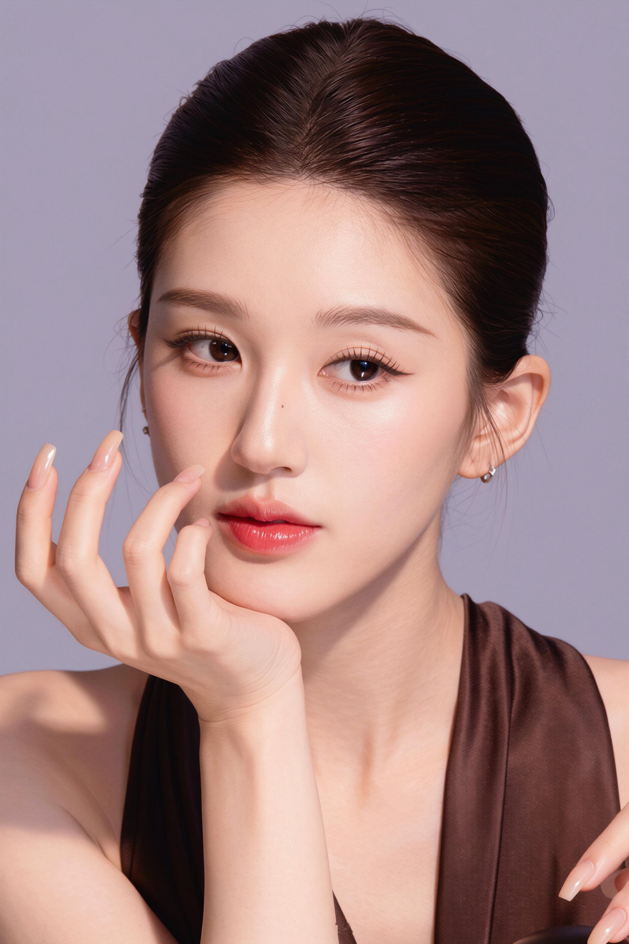 珍珠系清冷系欧美系五官能打什么风格都play赵露思 .赵露思ct全球代言人 .特