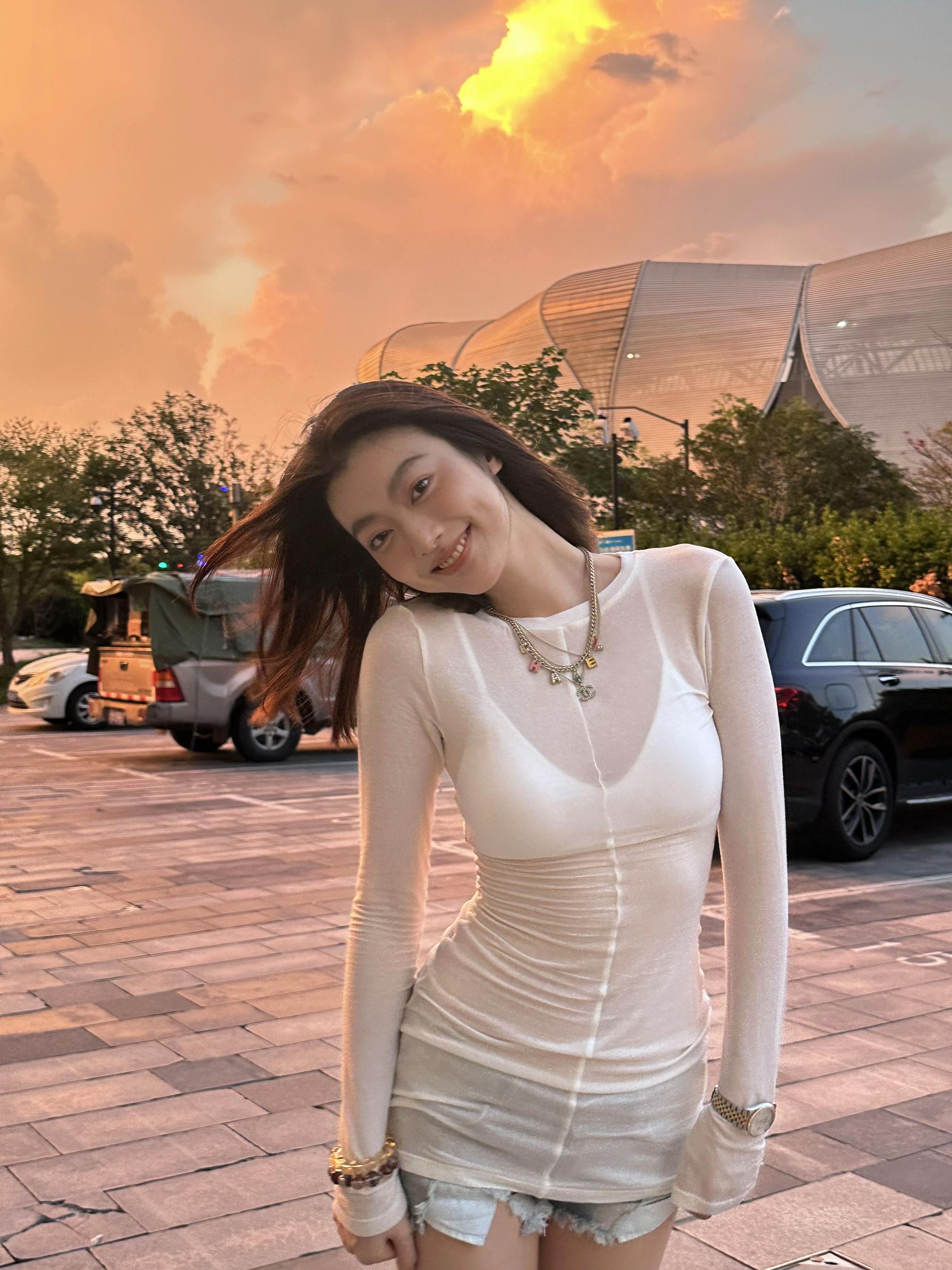 跟日落借一束光