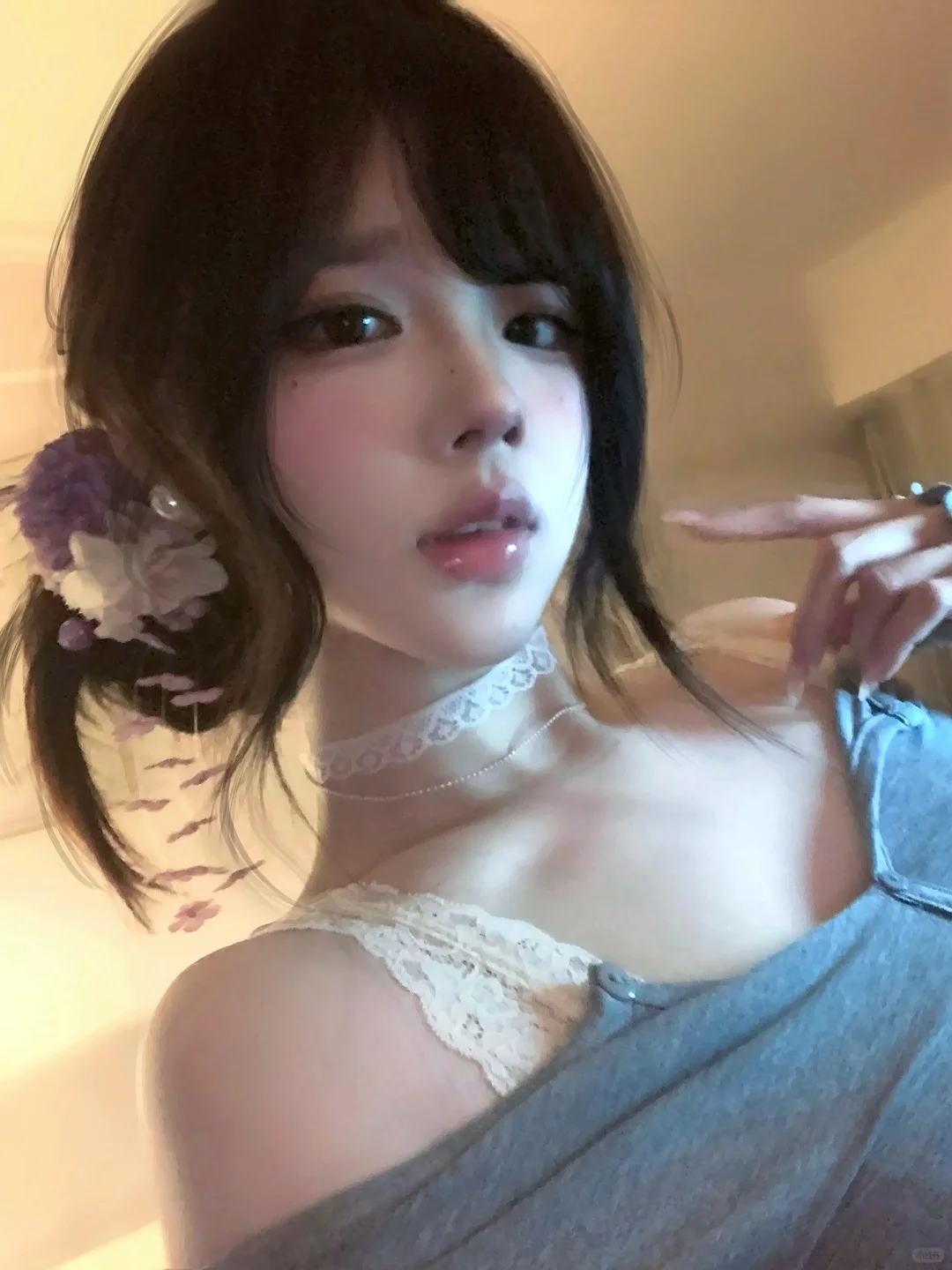看着我