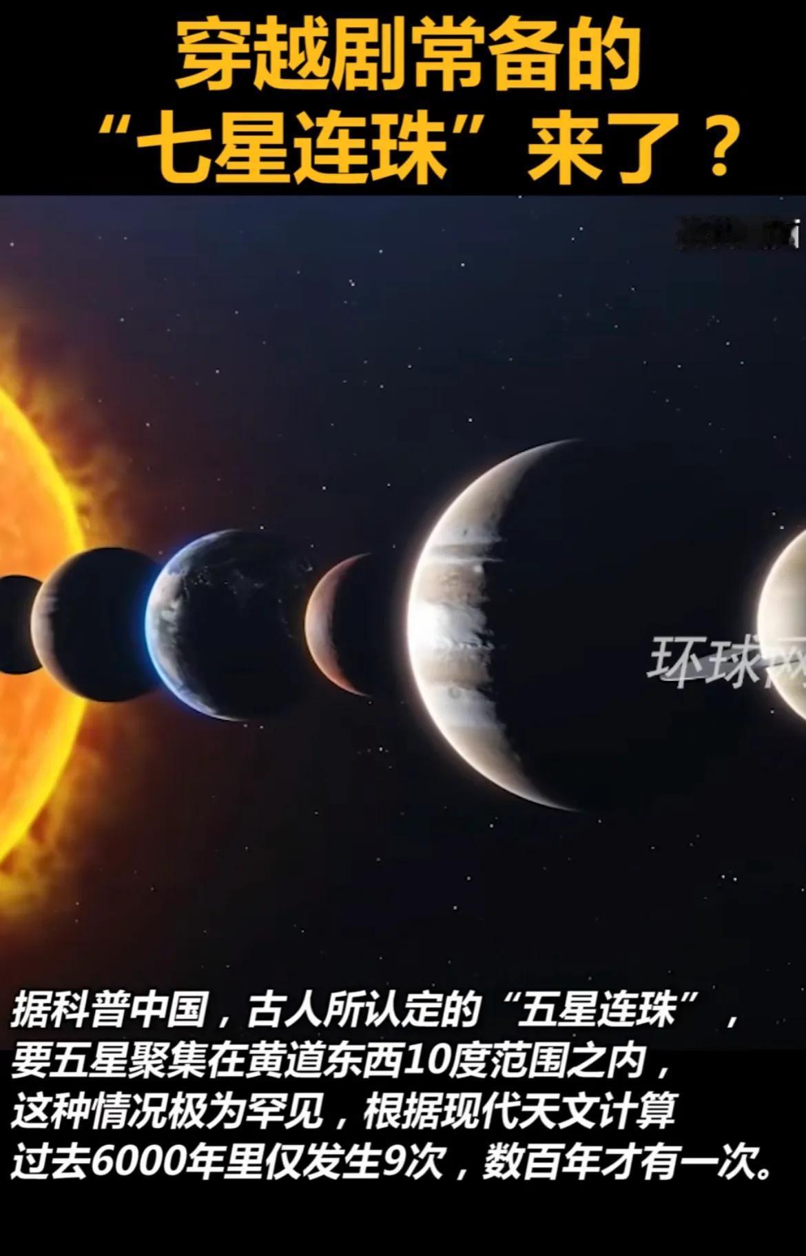 七星连珠，
穿越时刻到来！
你们想穿越到那一时刻？
你，准备好了吗？