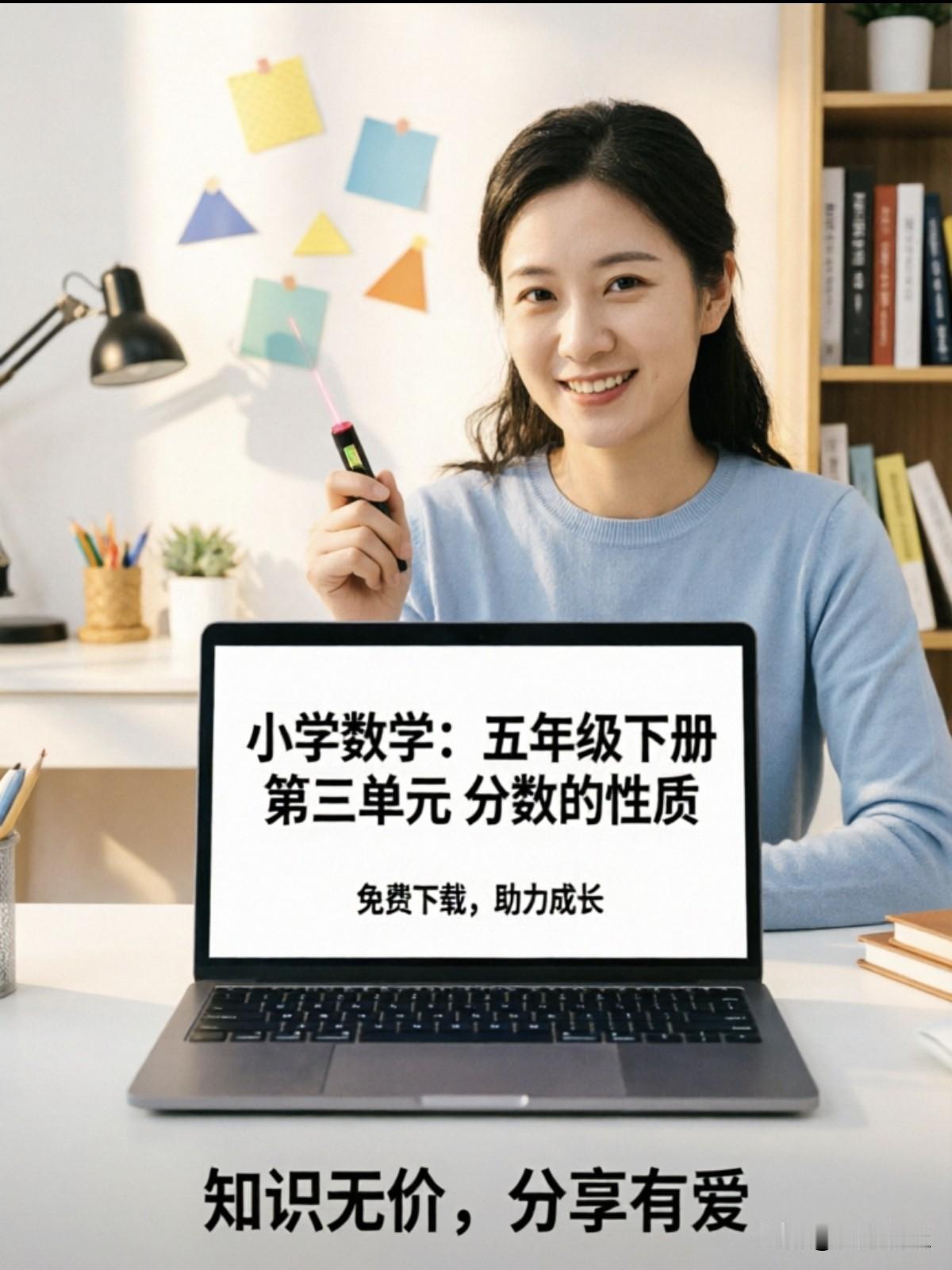 我问朋友：“你为什么要花时间录制小学数学视频，既浪费时间，又不好录制？”

朋友