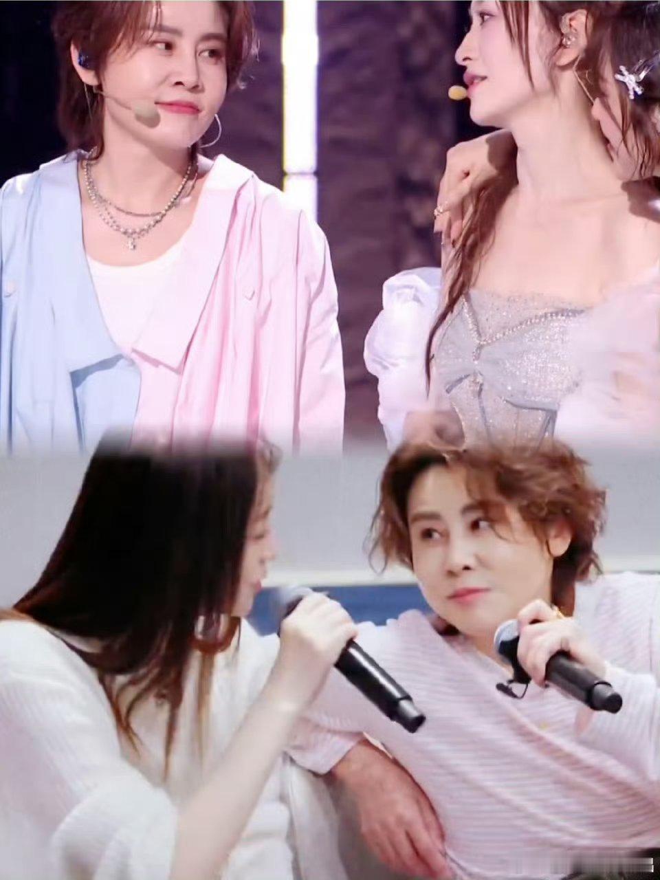 乘风暖心名场面，濛冉双向温柔治愈，张月在线吃瓜，甜度全程在线💓张月是真磕到王濛