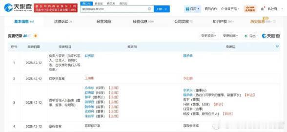 余承东任华为终端公司董事长，孟晚舟卸任了【来自懂车帝车友圈】