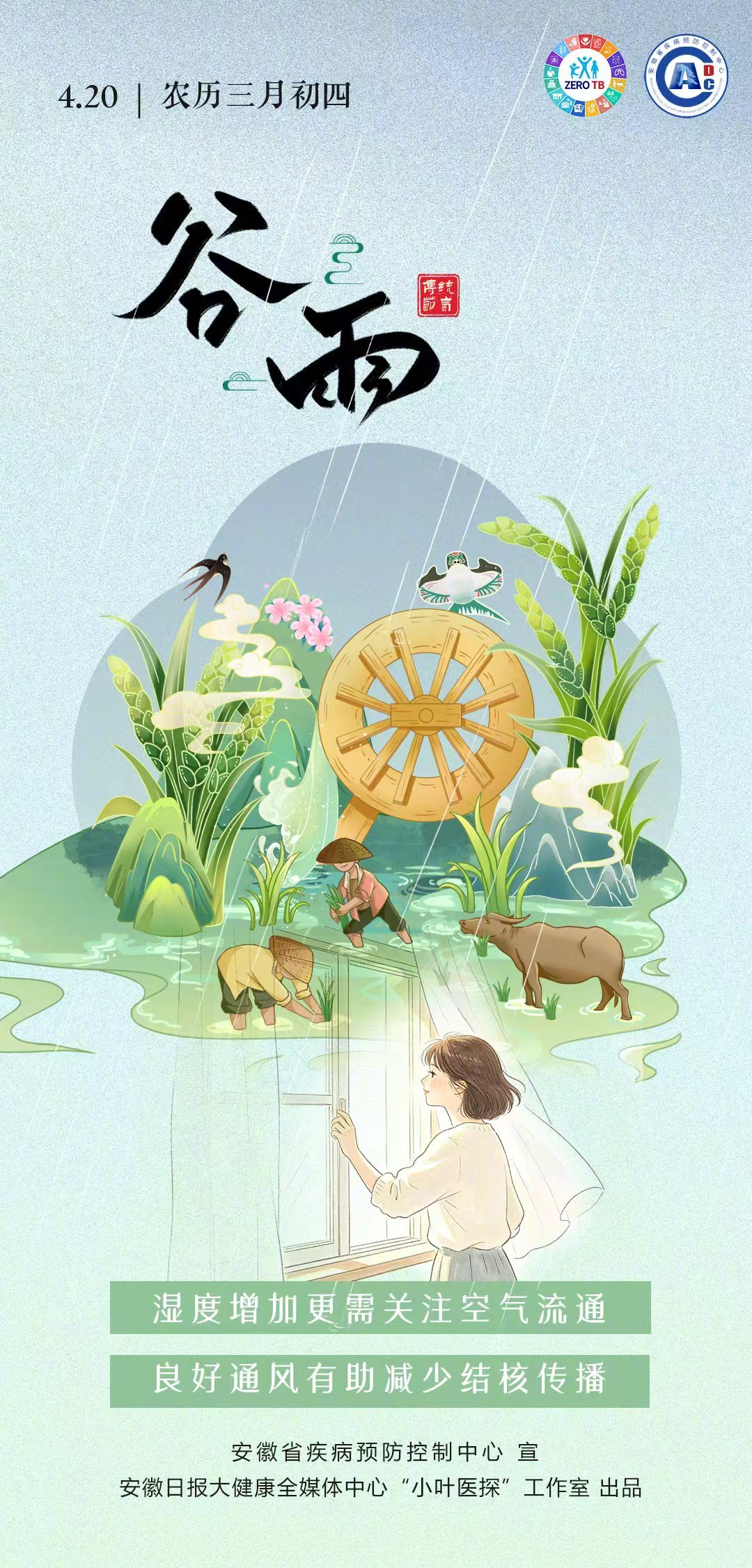 #二十四节气话结核##终结结核皖在行动#时节流转，健康守护始终在线。无论身在何处