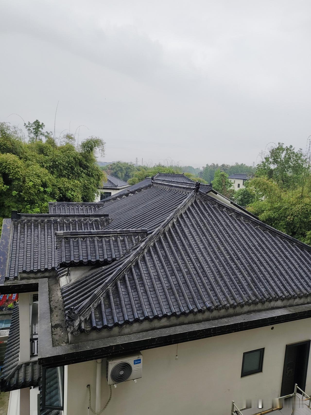 姐姐今天回西宁
今天成都阴天有雨，我一大早起床，冒着细雨到楼下花园掐了些鱼腥草，