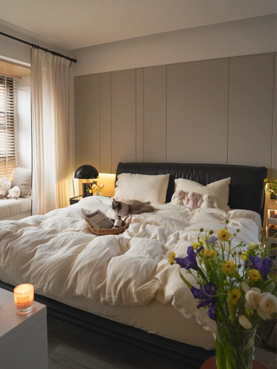 我的春日氛围感卧室💐柔软治愈一切不开心