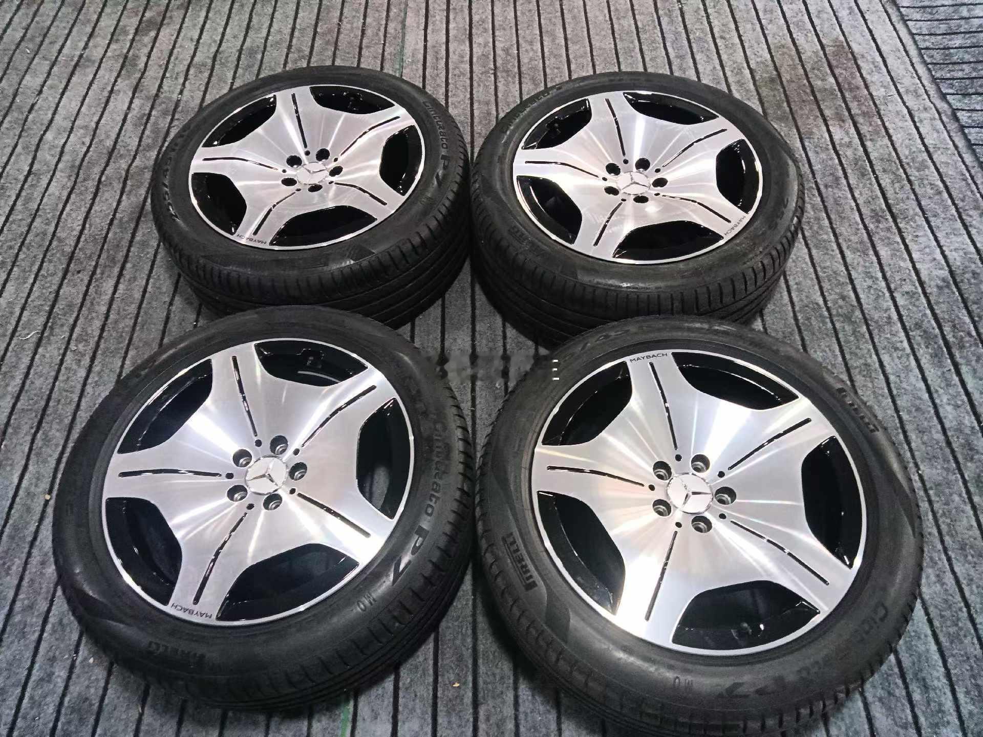 奔驰迈巴赫S480原厂正品 19寸新车拆 奔驰GLS63原厂正品23寸锻造拆车9