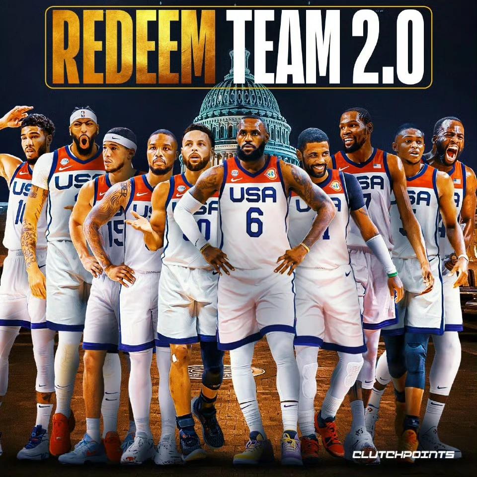詹姆斯振臂一挥，NBA巨星参加2024年法国奥运会热情高涨，目前有兴趣的巨星如下