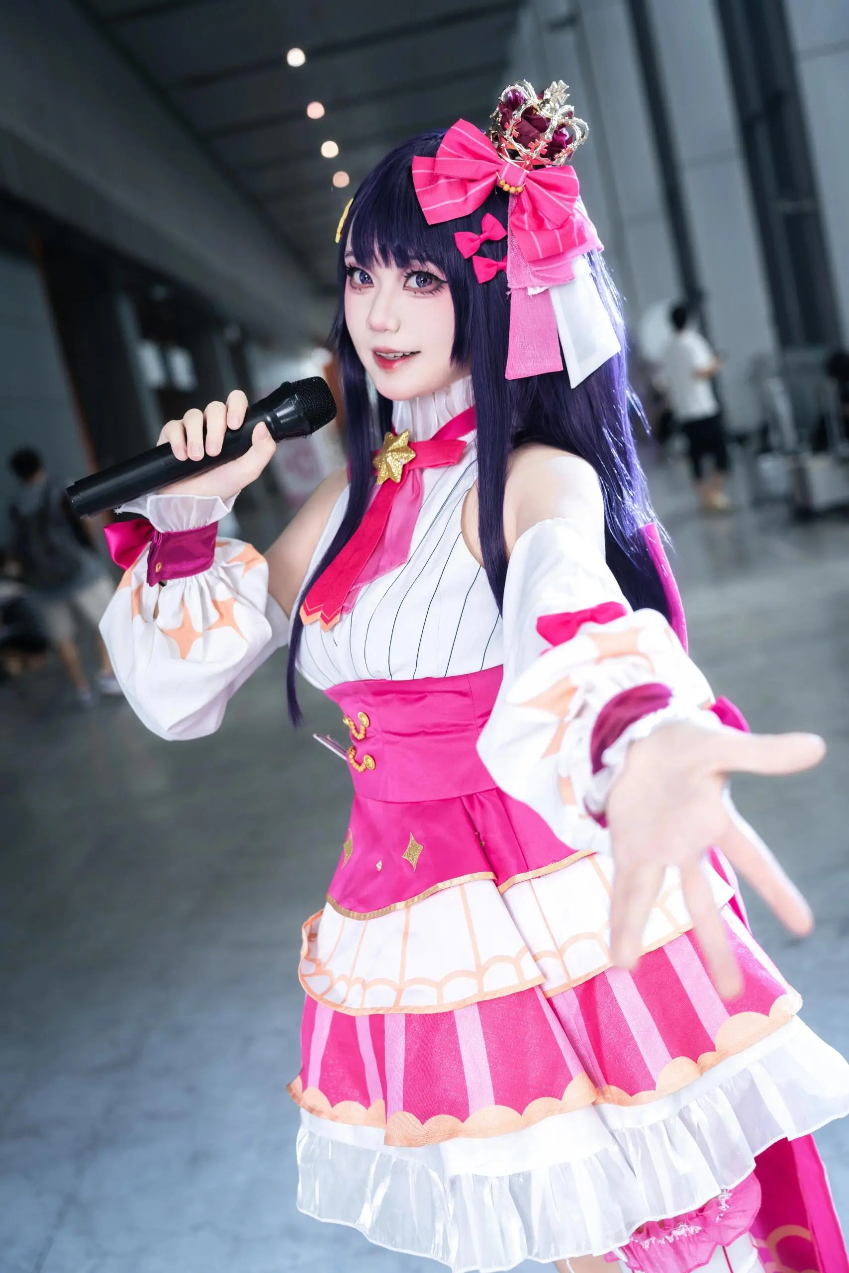 带着逛漫展 星野爱cos cosplay 考斯普雷cosplay 漫展小姐姐