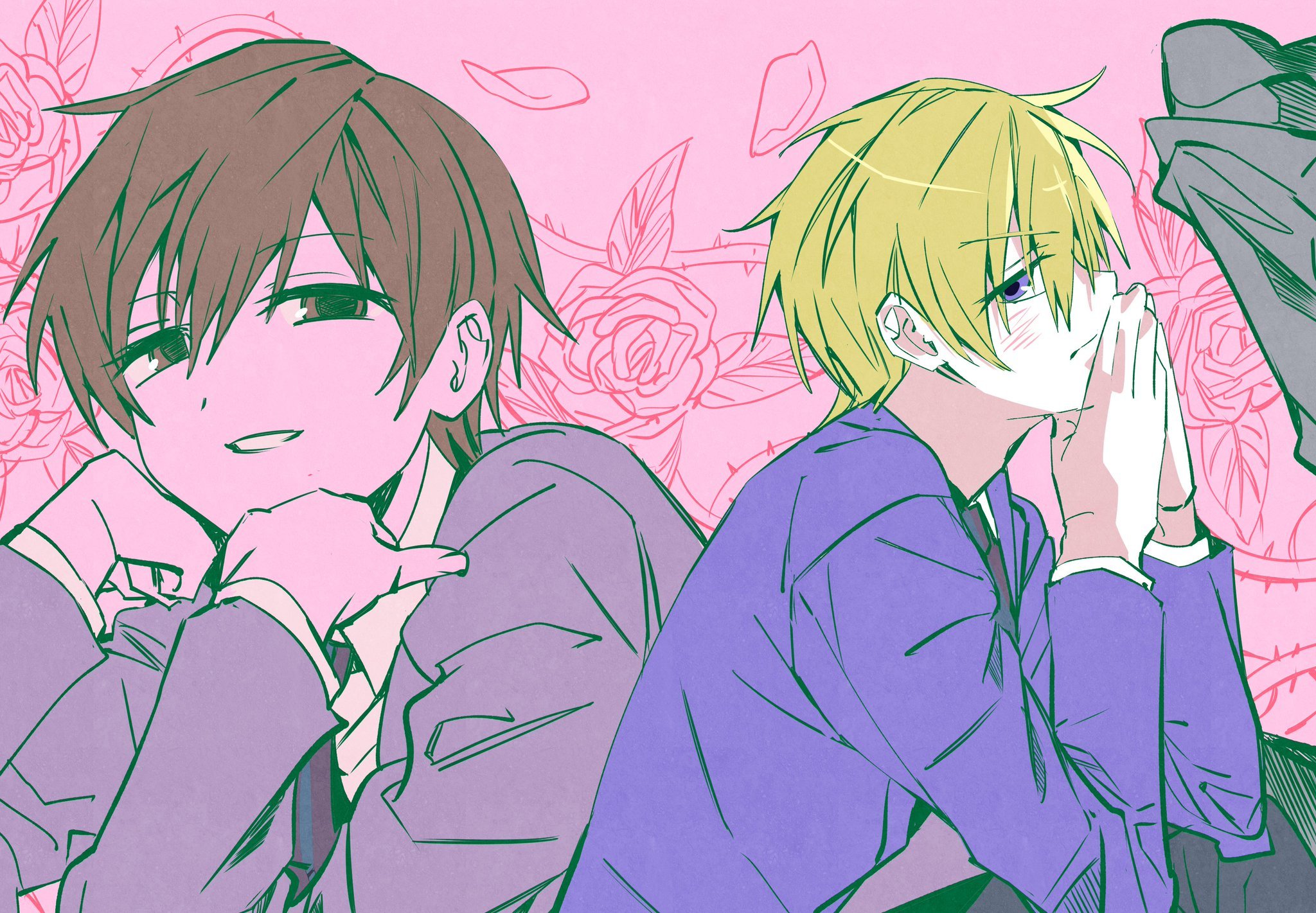 樱兰高校男公关部画师：2shinel 