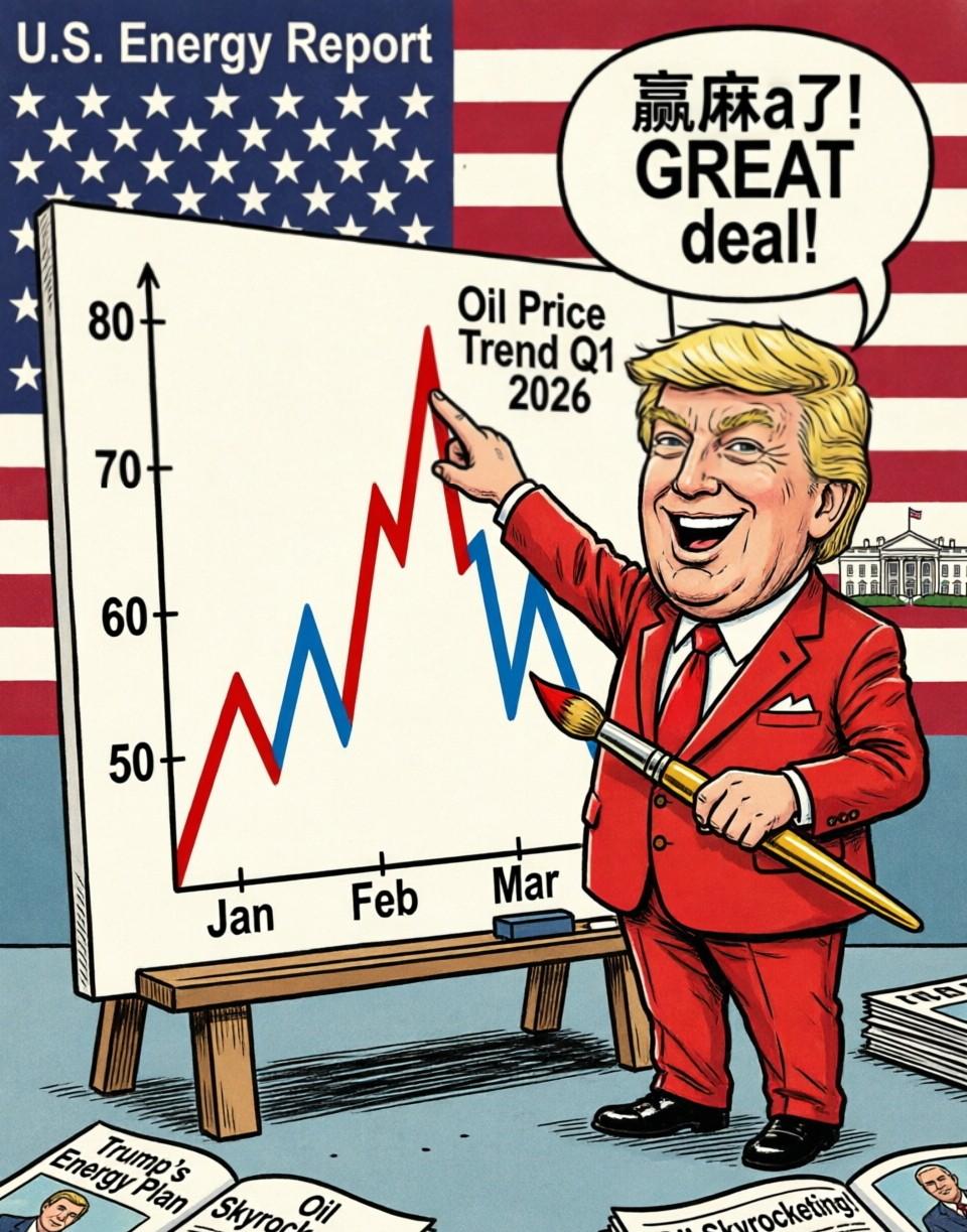 我要打了！油价涨！
打完了，油价跌！
没打完呢！油价涨！
目标基本完成！油价跌！