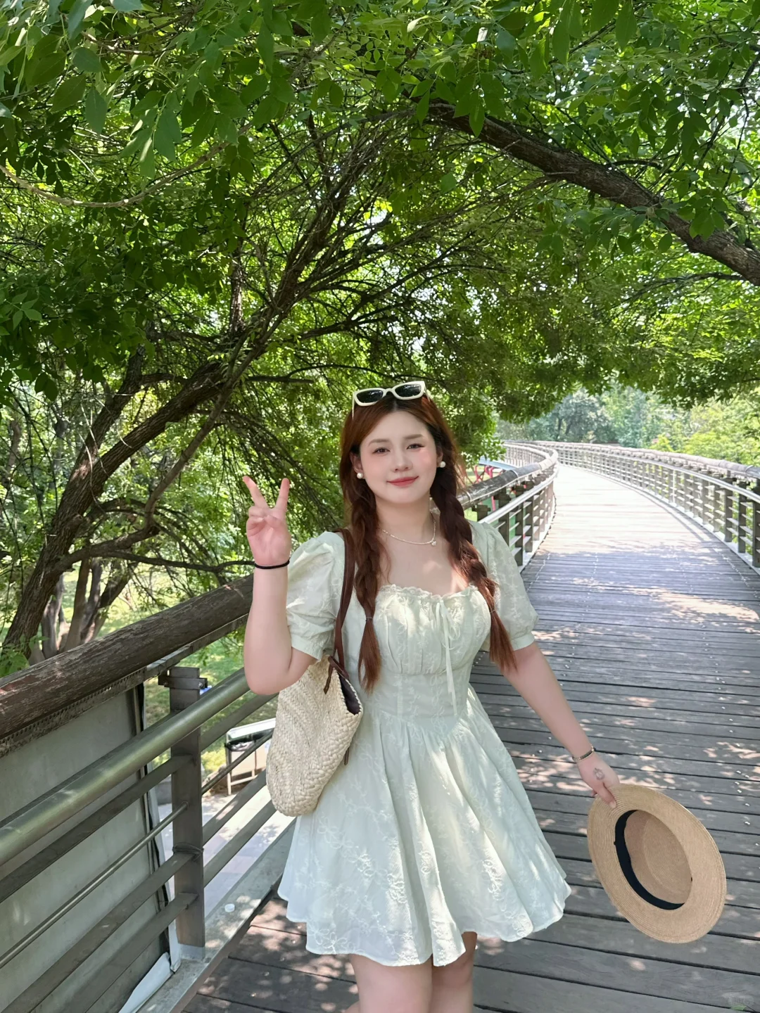 微胖穿搭|🌿夏天有好多漂亮裙子！清新甜美～