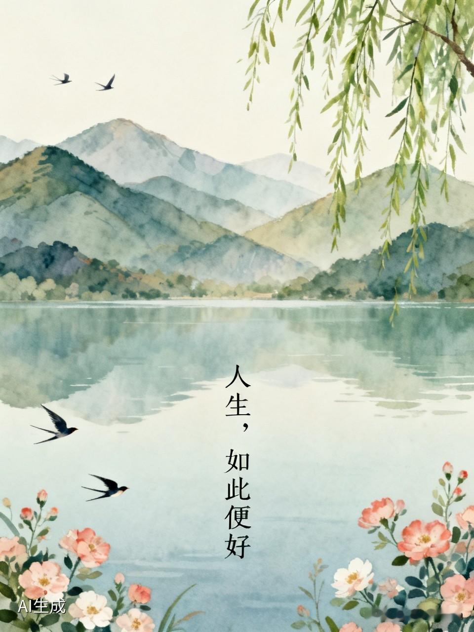 衣，不要太少
食，不要过饱
住，舒适就好
行，随心不扰
财，不必贪高
名，无需虚