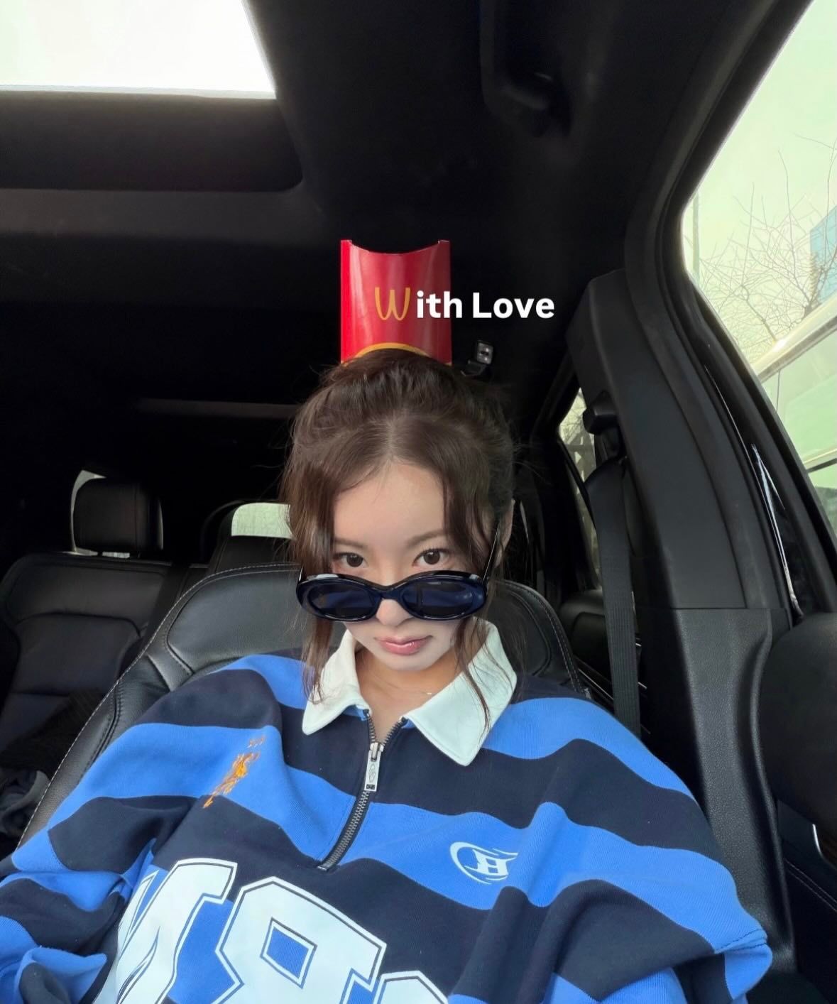 最近韩国流行的麦当劳薯条告白 