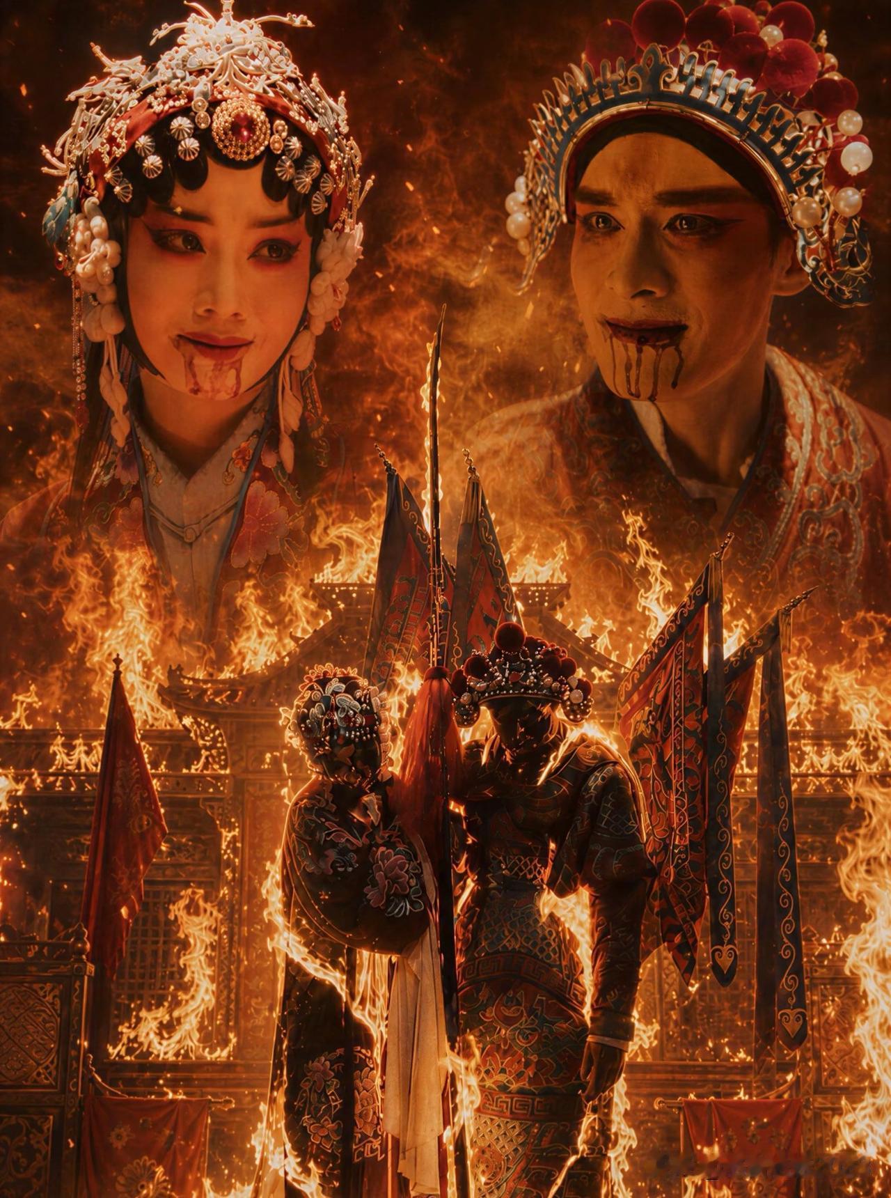 • 反套路叙事融合家国大义：剧中最出圈的是民国梨园副本。主角陈桥头和陈巷口是民国