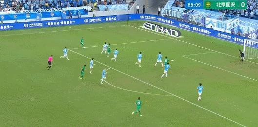深圳新鹏城0比1北京国安  中超联赛北京国安客场1-0战胜深圳新鹏城，张稀哲89