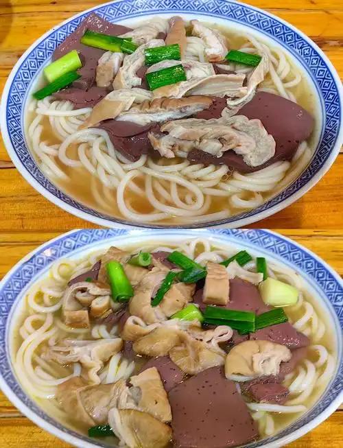 温州旅游，夜宵美味就这么吃吧！
温州夜宵推荐：
1、猪脏粉｜温州夜宵招牌！江蟹生