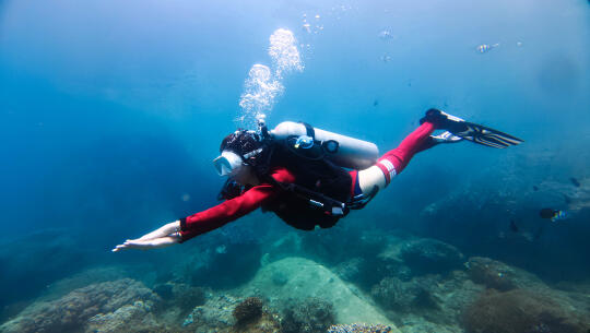 母女三亚潜水推荐这家靠谱专业的团队