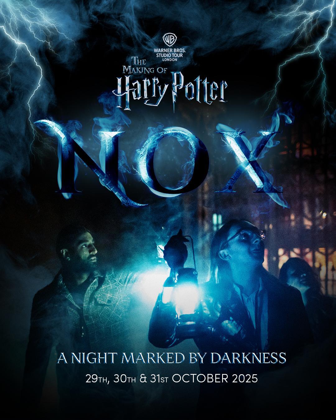 华纳兄弟工作室之旅推出万圣限定活动'NOX'！2025年10月29日、30日及3