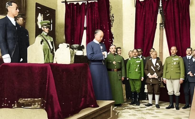 1931年“九一八事变”后，日本关东军为掩盖侵略本质，决定扶植傀儡政权，将前清废