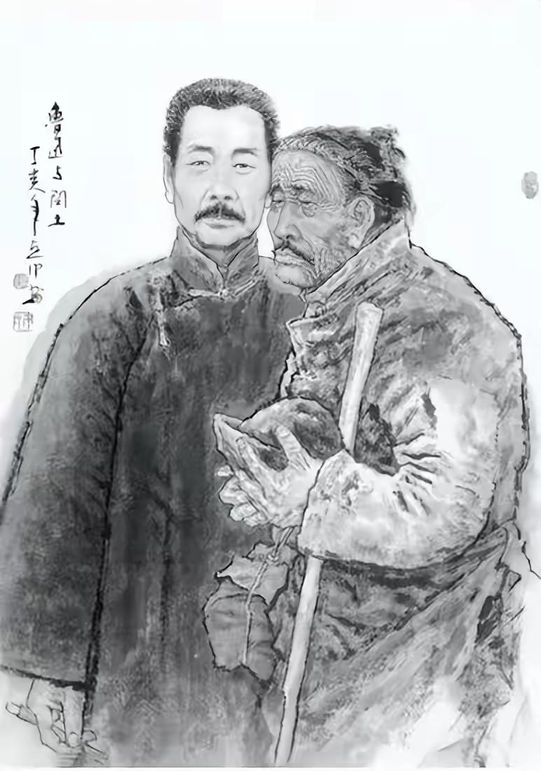 有人问，鲁迅那么有钱，为什么不能帮一帮闰土？其实，你只要成为闰土，或者成为鲁迅，