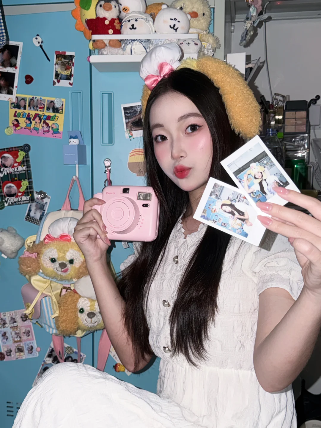 🎀我宣布宿舍才是最适合拍拍立得的地方…