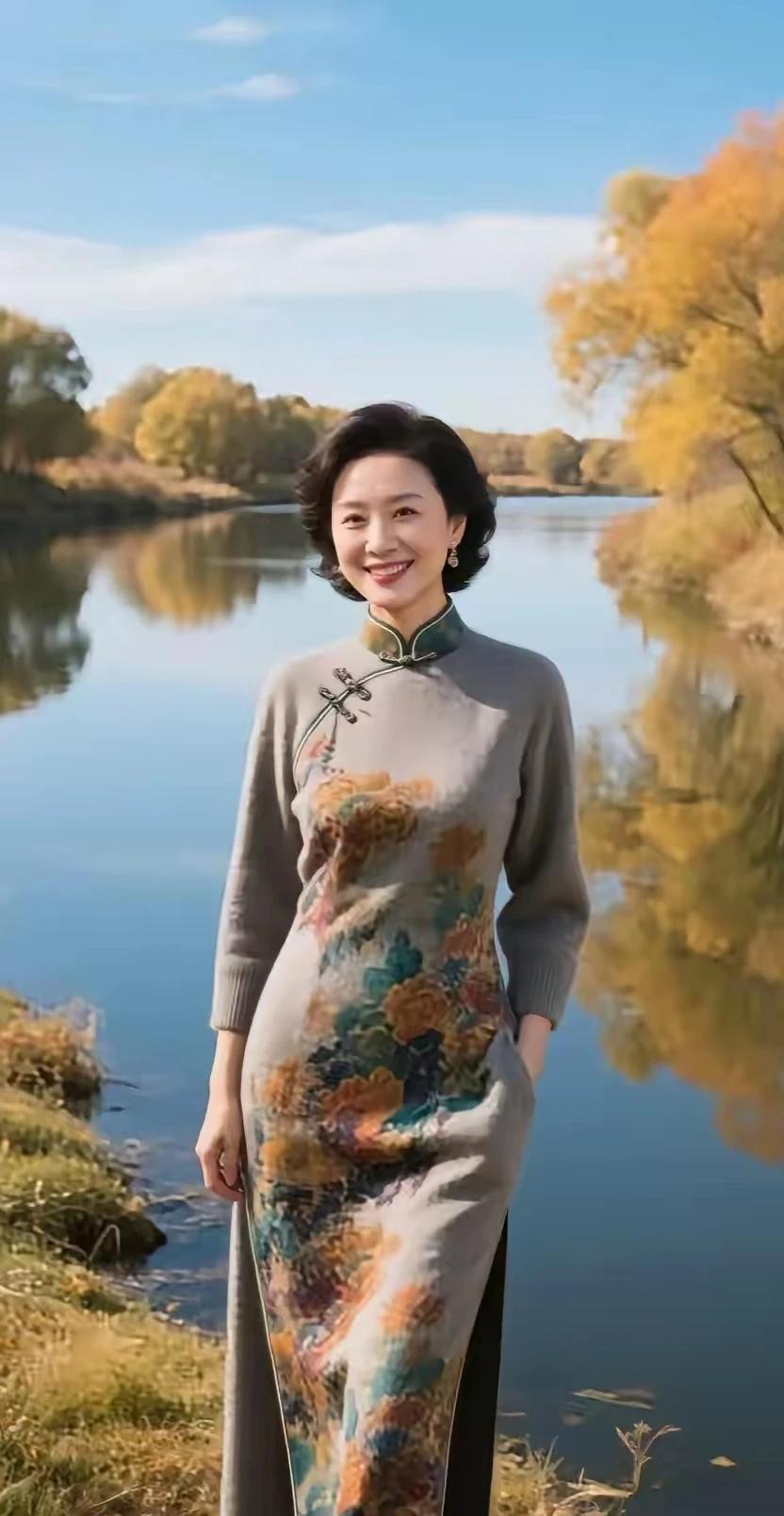 滚滚河水东失流，
处处人间烟火有。
古稀之年自难留，
珍惜眼前乐悠悠。