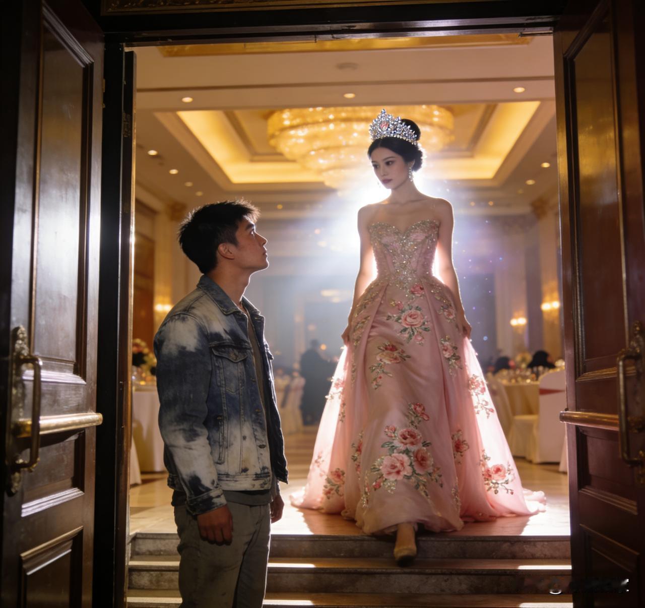 从前有个贫寒少年，心中藏着一个宏愿：要娶本地富户家最漂亮的小女儿为妻。旁人都笑他