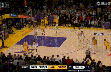 湖人本赛季第一次打加时，穆雷六犯毕业，今天13中1，三分7中0。
加时赛还有30