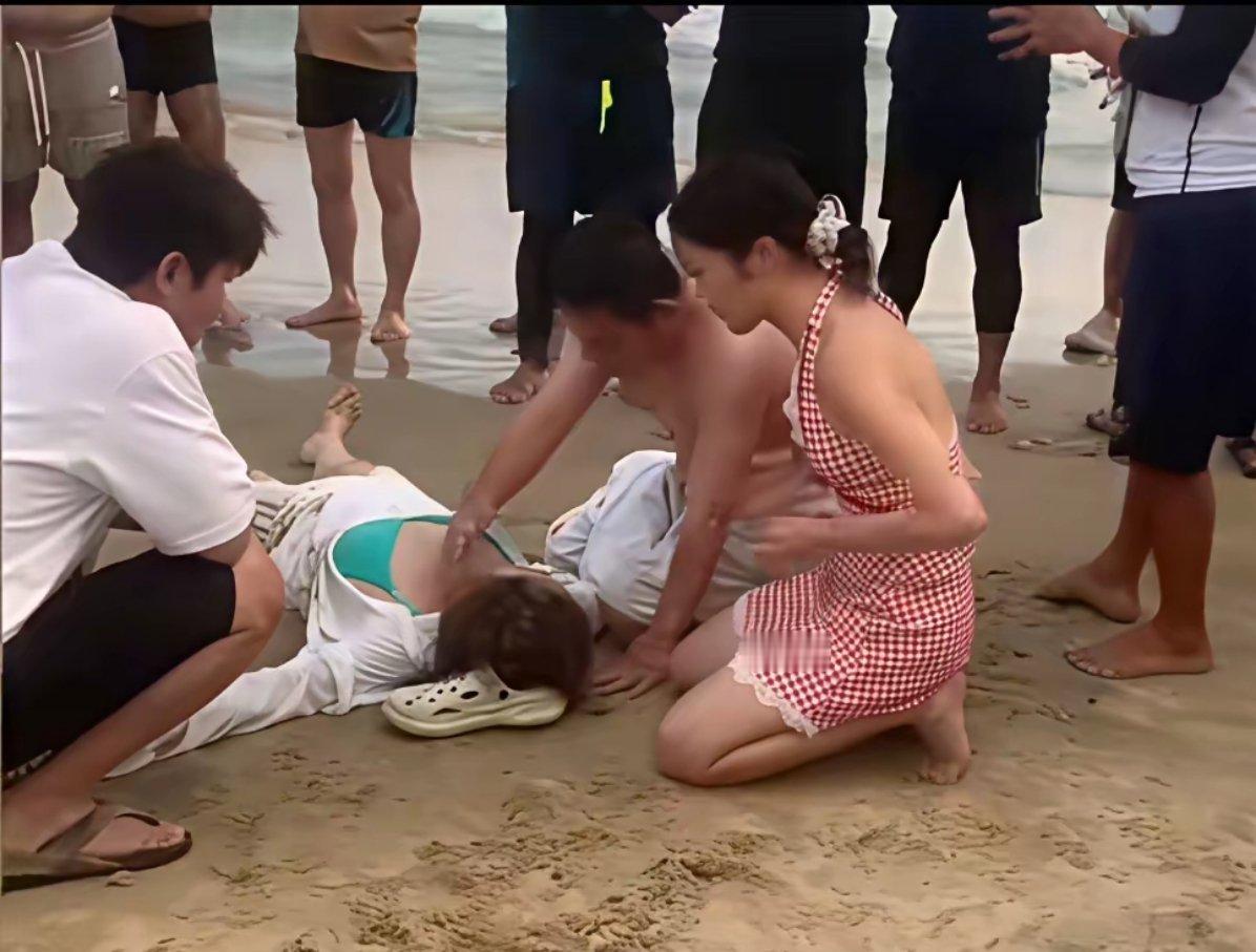 浙江大学医学院附属第一医院的这对护士夫妻出名了，四分钟将溺水晕迷女子从死神那硬拉